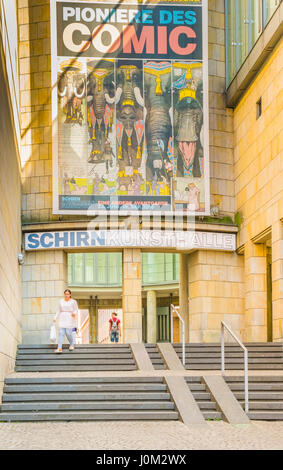 Schirn Kunsthalle, Eingangsbereich Stockfoto
