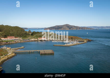 Sausalito Harbor - San Francisco, Kalifornien, USA Stockfoto