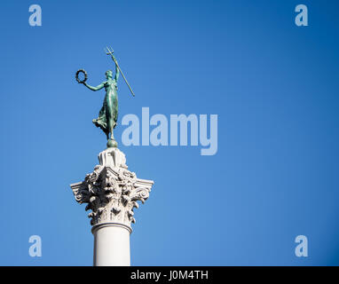 Sieg-Statue am Union Square - San Francisco, Kalifornien, USA Stockfoto