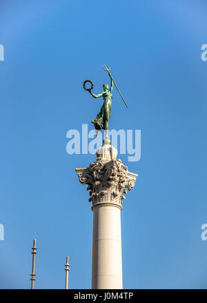 Sieg-Statue am Union Square - San Francisco, Kalifornien, USA Stockfoto