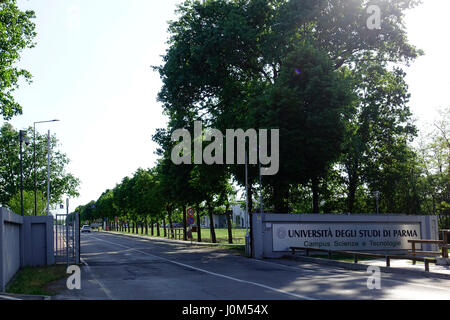 Campus der Universita Degli Studi - Universität - Parma - Emilia Romagna - Italien Stockfoto