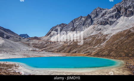 Schöne Landschaft der milchige Meer in Daocheng-Yading-Nationalpark, Sichuan, China. Stockfoto