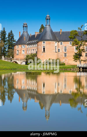 Château de Saint-Fargeau, Yonne, Burgund, Frankreich Stockfoto