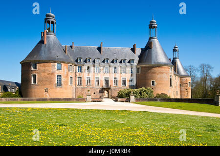 Château de Saint-Fargeau, Yonne, Burgund, Frankreich Stockfoto