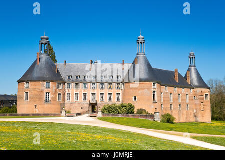 Château de Saint-Fargeau, Yonne, Burgund, Frankreich Stockfoto