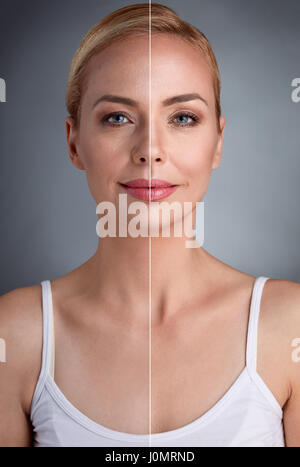 Frauen Gesundheit Kurpflege Stockfoto