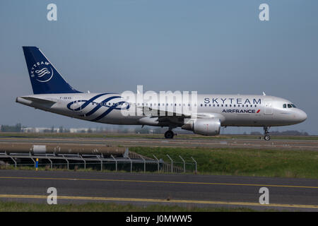 Air France Skyteam Airbus A320 Stockfoto