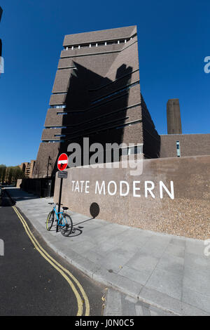 Das Switch-Haus eine zehn Etagen Erweiterung der Tate Modern Art Gallery, London. Entworfen von Herzog & de Meuron, geöffnet Juni 2016 Stockfoto