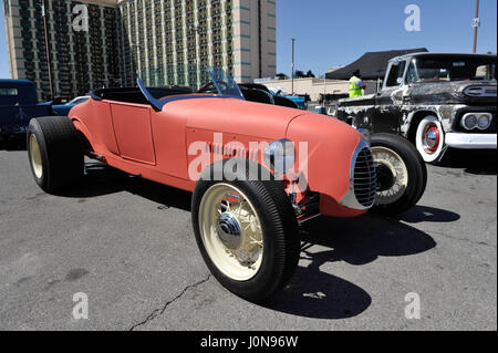 Las Vegas, Nevada, USA. 14. April 2017. bei Viva Las Vegas Rockabilly Wochenende Auto zeigen im Orleans Hotel and Casino am 14. April 2017. : Bildnachweis Marc Paulus: Marc Paulus/Alamy Live-Nachrichten Stockfoto