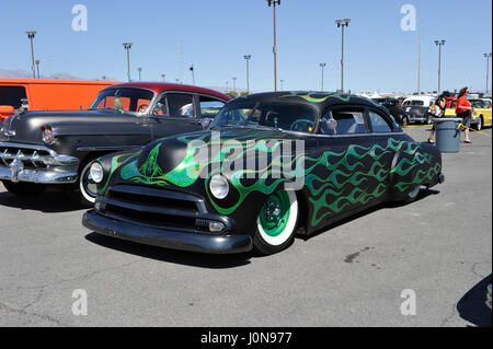 Las Vegas, Nevada, USA. 14. April 2017. bei Viva Las Vegas Rockabilly Wochenende Auto zeigen im Orleans Hotel and Casino am 14. April 2017. : Bildnachweis Marc Paulus: Marc Paulus/Alamy Live-Nachrichten Stockfoto