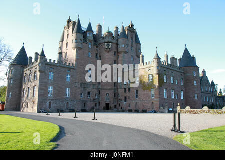 Glamis Castle, Glamis, Angus, Schottland, Vereinigtes Königreich Stockfoto