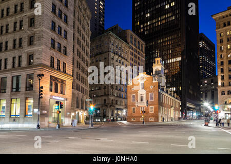 Old State House, Boston, Massachusetts Stockfoto