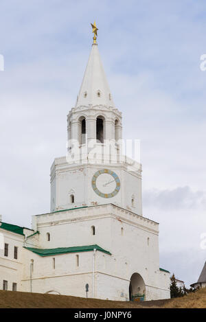 Spasskaja-Turm des Kasaner Kreml, Russland Stockfoto