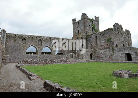 Dunbrody Abbey, ein ehemaliges Zisterzienserkloster in County Wexford, Irland (Eire). Stockfoto