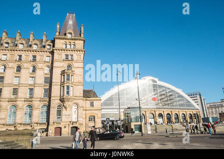 North Western Hall, einmal 5-Sterne-Hotel, jetzt, Studentisches Wohnen, Liverpool, Merseyside, England, Welterbe, City, Nord, Nord, England, Englisch, UK. Stockfoto