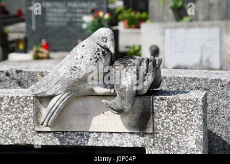 Ostern im Zagreber Hauptfriedhof Mirogoj, Details, Kroatien, Europa, 17 Stockfoto