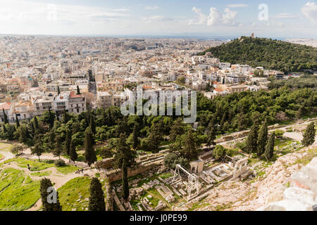 Stadt Athen Stockfoto