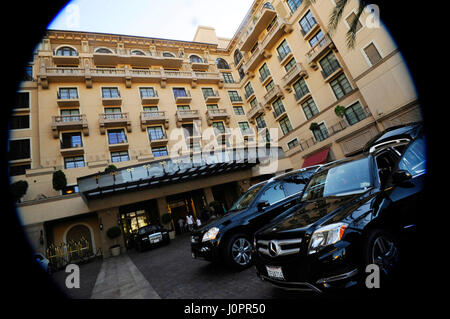 Atmosphäre vor der Montage Beverely Hills Hotel für den 12. jährliche Triumph für Teens Awards Gala, 15. Juni 2015 Montage Beverly Hills in Beverly Hills, Kalifornien. Stockfoto