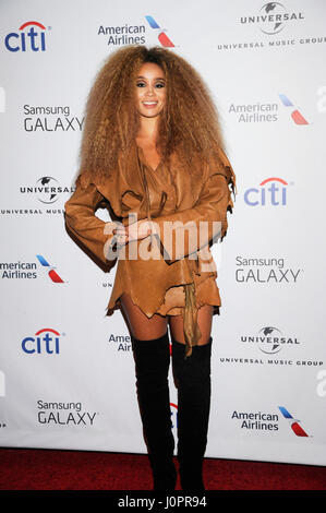 Lion Babe besucht die Universal Music Group 2015 Post GRAMMY Party in The Ace Hotel Downtown LA am 8. Februar 2015 in Los Angeles, Kalifornien. Stockfoto