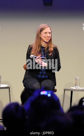 Chelsea Clinton am NeueHouse am 20. März 2016 in Los Angeles, Kalifornien. Stockfoto