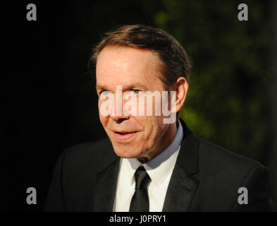 Jeff Koons besucht breit Museum schwarze Krawatte konstituierende Abendessen an der breiten am 17. September 2015 in Los Angeles, Kalifornien. Stockfoto