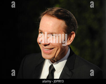 Jeff Koons besucht breit Museum schwarze Krawatte konstituierende Abendessen an der breiten am 17. September 2015 in Los Angeles, Kalifornien. Stockfoto