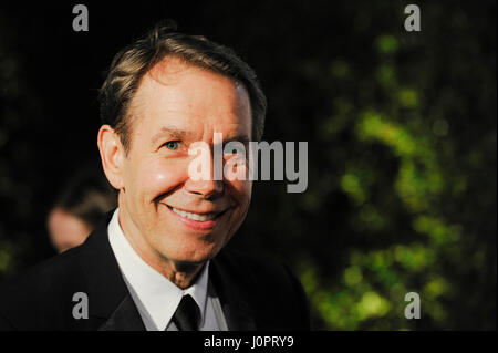 Jeff Koons besucht breit Museum schwarze Krawatte konstituierende Abendessen an der breiten am 17. September 2015 in Los Angeles, Kalifornien. Stockfoto