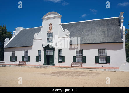 Schönes Beispiel Cape niederländischen Architektur Homestead Groot Constantia Cape Town South Africa Stockfoto