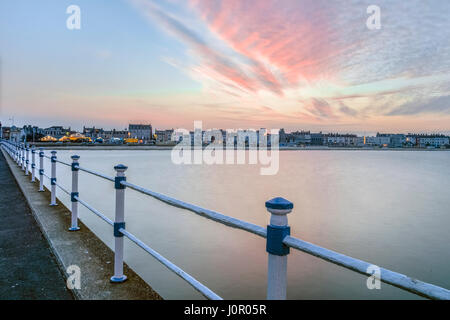Weymouth, Strandpromenade, Dorset, England, UK Stockfoto