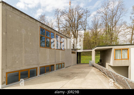 Die Ulmer Hochschule für Gestaltung (Hfg) in Ulm, Deutschland. Stockfoto