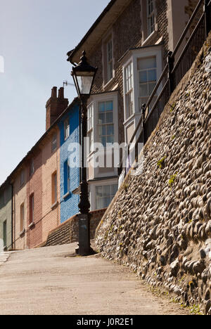 Fischers auf dem Land in der Norfolk-Küste-Stadt Cromer Stockfoto