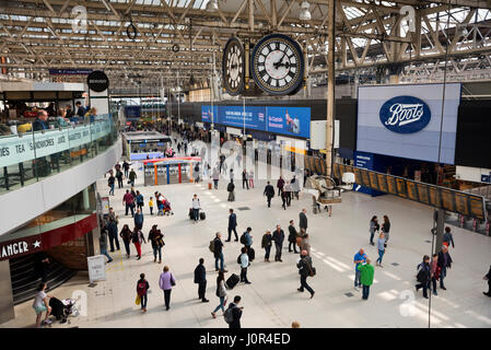 Bahnhof Waterloo, London, UK Stockfoto