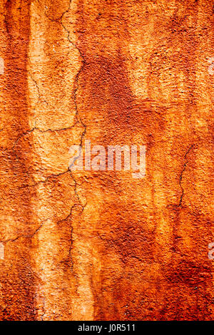 Braun und Orange Hintergrund mit knistert. Stockfoto