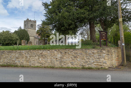 St Nicholas Churh in kleinen Horwood in Buckinghamshire Stockfoto