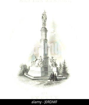 Dieses Buch bietet eine Tour durch die Schlachtfelder und Ruinen der Städte des amerikanischen Südens und bietet einen detaillierten Überblick über den Zustand der Region nach dem Bürgerkrieg mit Schwerpunkt auf seiner kulturellen, historischen und physischen Restaurierung. Illustriert mit Ansichten der wichtigsten Websites. Stockfoto