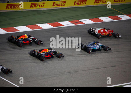 Sakhir, Bahrain. 16. April 2017. | Nutzung weltweit Credit: Dpa/Alamy Live-Nachrichten Stockfoto
