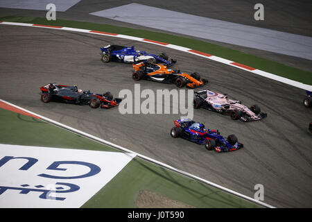 Sakhir, Bahrain. 16. April 2017. | Nutzung weltweit Credit: Dpa/Alamy Live-Nachrichten Stockfoto