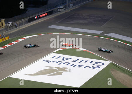 Sakhir, Bahrain. 16. April 2017. | Nutzung weltweit Credit: Dpa/Alamy Live-Nachrichten Stockfoto