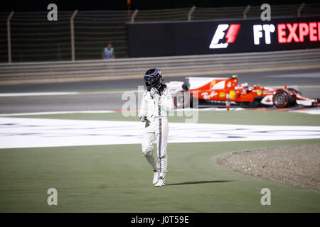 Sakhir, Bahrain. 16. April 2017. | Nutzung weltweit Credit: Dpa/Alamy Live-Nachrichten Stockfoto