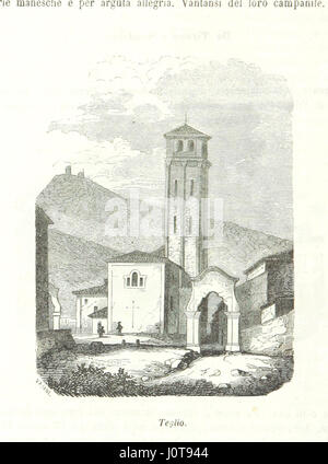 *Grande illustrazione del Lombardo-Veneto* ist eine detaillierte historische und künstlerische Darstellung der Lombardei-Veneto, die ihre Städte, Städte, Dörfer und Schlösser von der Antike bis zur Neuzeit umfasst. Diese zweite Ausgabe bietet sowohl historische als auch visuelle Illustrationen. Stockfoto