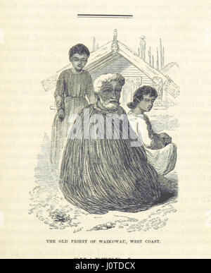 Die Arbeit konzentriert sich auf Neuseeland, das in Maori als „Te IKA a Maui“ bekannt ist, und seine Bewohner. Es bietet eine eingehende Erkundung der Geographie, Kultur und Menschen Neuseelands, zusammen mit Einblicken in die Geschichte des Landes und die indigenen Kulturen. Stockfoto