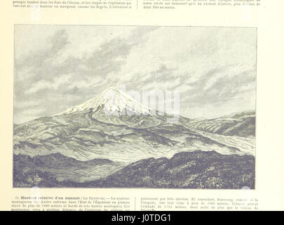 Das „Album Géographique“ ist ein geographisches Werk mit verschiedenen illustrierten Karten, Landschaften und Orten aus der ganzen Welt. Sie bietet visuelle und beschreibende Einblicke in verschiedene Länder und Regionen und betont geografische Besonderheiten. Stockfoto