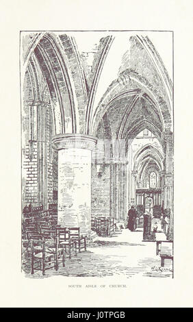 Dieses Werk behandelt die Geschichte des St. Cross Hospital in der Nähe von Winchester, einschließlich seiner Architektur und Bedeutung, begleitet von 60 Illustrationen. Stockfoto