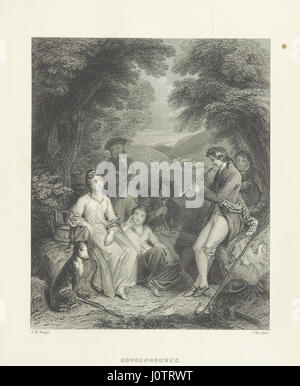 Dieses Bild stammt von Seite 49 von *The Poetical Works of H. Mac Neill*, einer Sammlung von Schriften des Dichters, die eine erweiterte und überarbeitete Ausgabe seiner Gedichte anbietet. Stockfoto