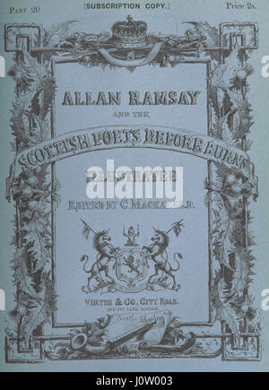 Dieses Bild von Seite 81 von „The Poetical Works of R. F.“ zeigt einen Teil der Gedichtsammlung von R. F., die seinen literarischen Stil und seine Themen im Kontext der Poesie des 19. Jahrhunderts darstellt. Stockfoto