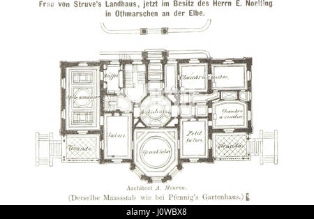 Bild entnommen Seite 164 von "Hamburg: Historisch-Topographische Und Baugeschichtliche Mittheilungen. Den Mitgliedern der XV. Versammlung Deutscher Architecten Und Ingenieure Dargebracht von DM Architectonischen Vereine " Stockfoto