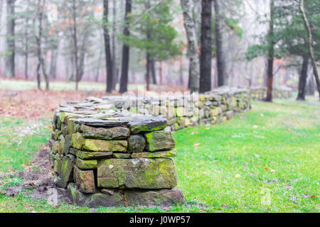 weitläufigen Felswand Stockfoto