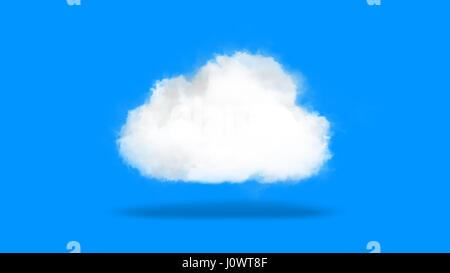 Cloud computing oder cloud-Technologie, Konzept Hintergrund aus aus himmlischen Wolken, Symbol der IT Industrie Stockfoto