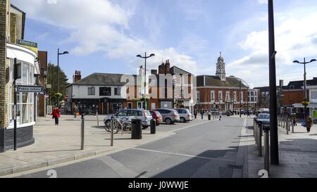 Marktplatz, Braintree, Essex Stockfoto