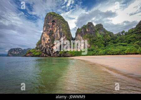Phra Nang Beach, Railay, Provinz Krabi, Thailand Stockfoto